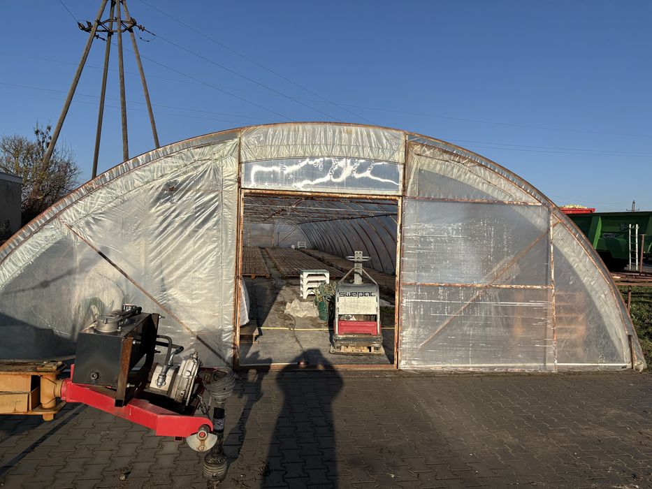 Tunel foliowy ogrodniczy