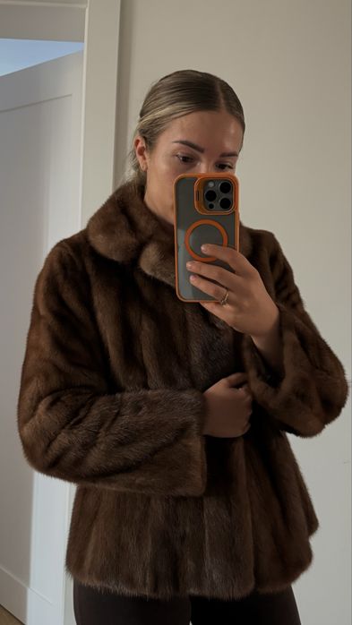 Futro naturalne  norki s/m