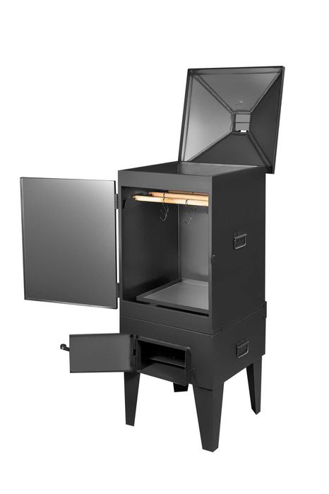 Wędzarka ogrodowa metalowa XXL na WYSOKICH NOGACH  wysyłka KURIEREM