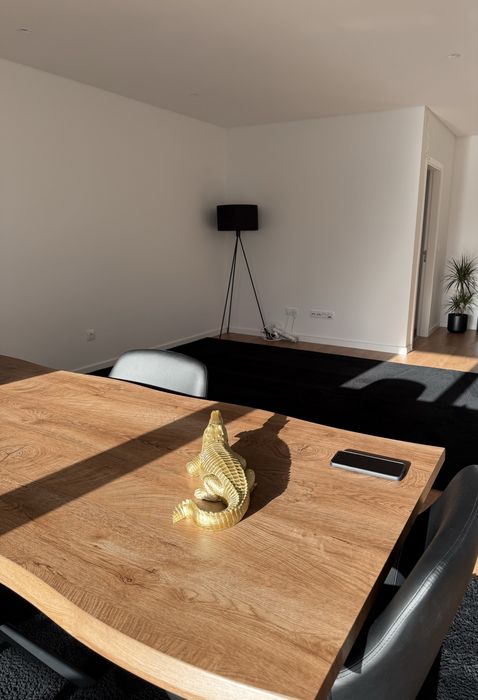 Crocodilo Dourado Estátua Decoração