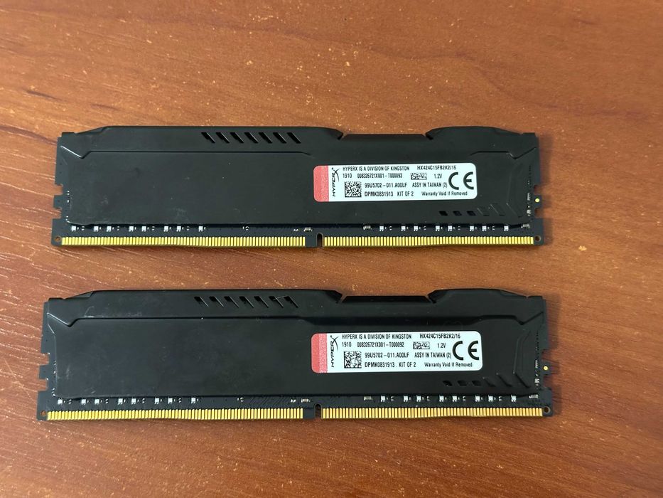 HyperX FURY DDR4 メモリ4枚セット 2933MHz 合計64GB Оперативная память HyperX DDR4-2933 32764MB PC4-23500 (Kit of