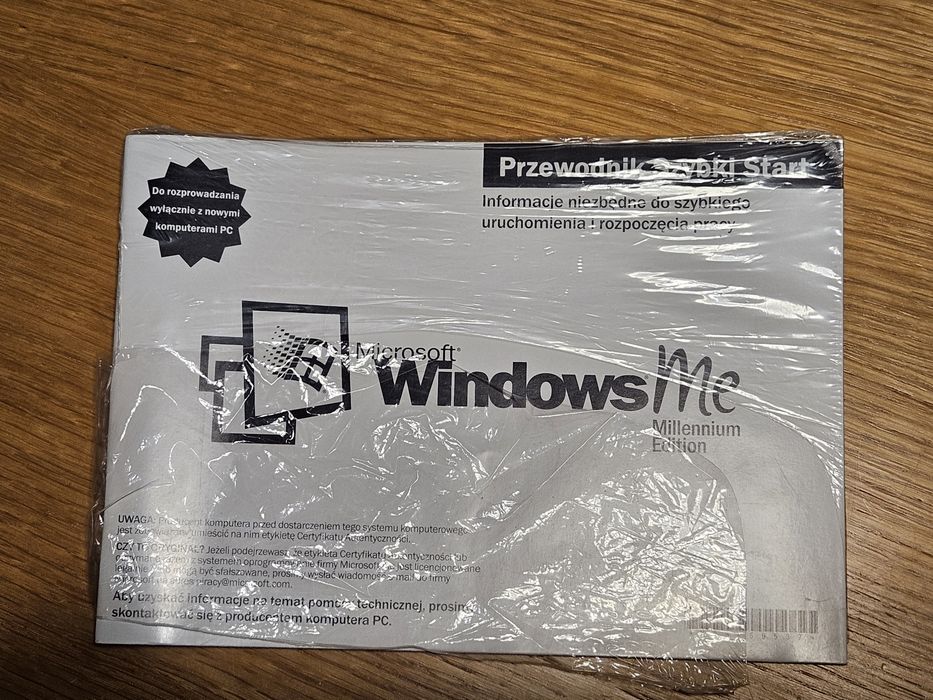Oprogramowanie Microsoft Windows  Me Millennium Edition