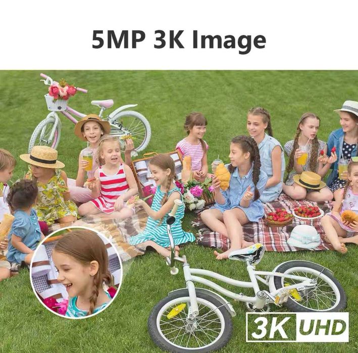 Поворотна камера IMOU Cruiser SE+ 5 МП (IPC-K7CP-5H1WE) + карта 64 гб