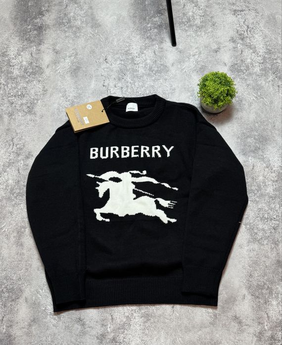 свитер Burberry черный