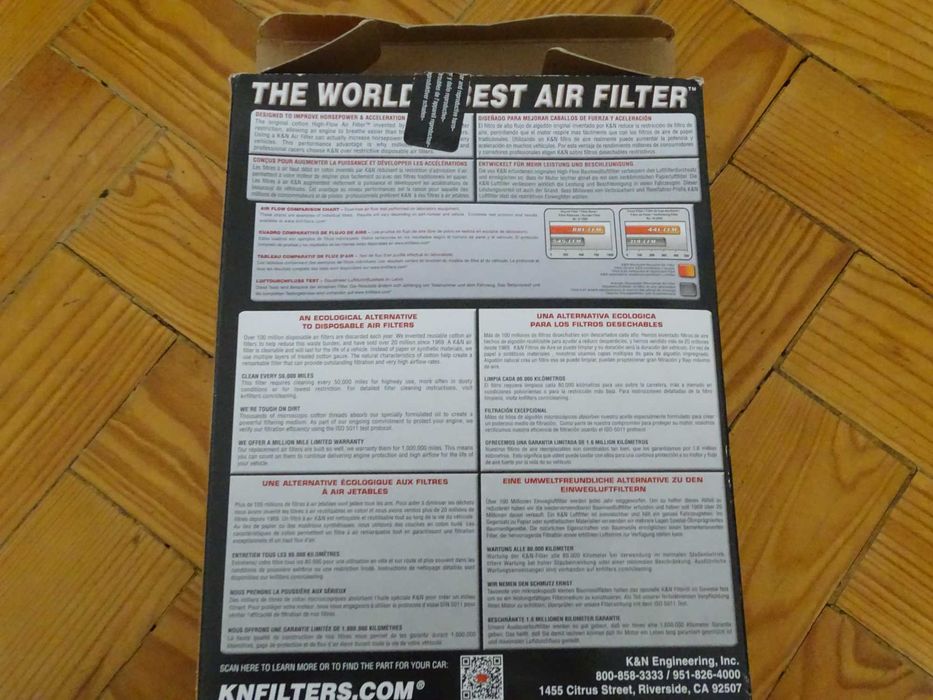 Filtro AR KN NISSAN Micra