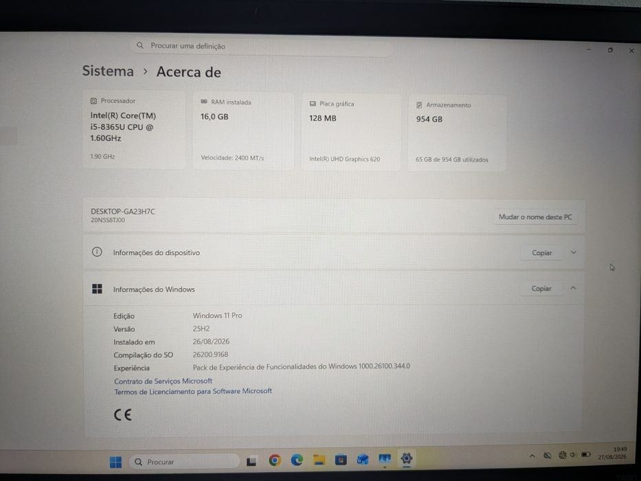 Lenovo T590 16''
