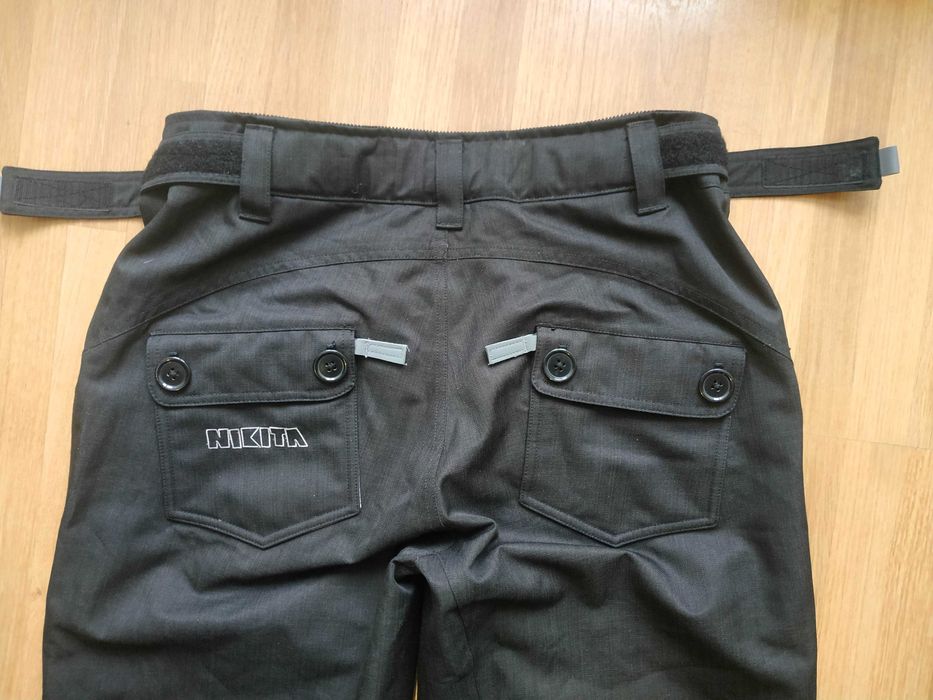 Штаны для сноуборда/лыж. Женские. Размер - M. Чёрные.NIKITA