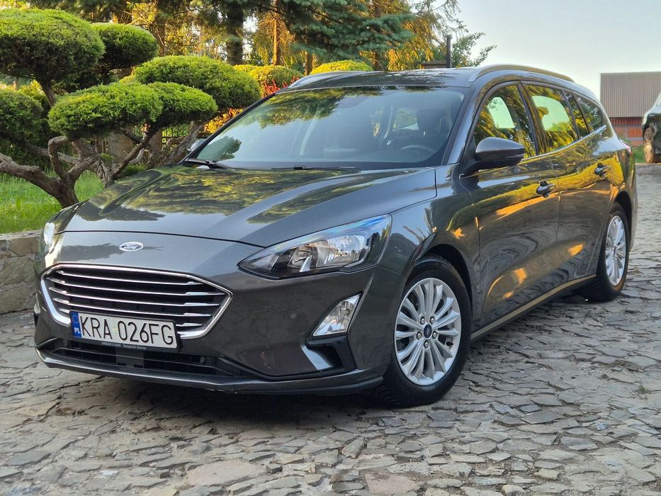 Ford Focus 2019r 1.5 TDCI 120 Koni AUTOMAT LED NAVI Kombi Ładny STAN TITANIUM