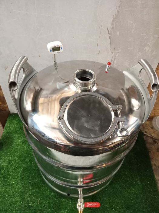 Бражный куб 50л Из кега нержавейка