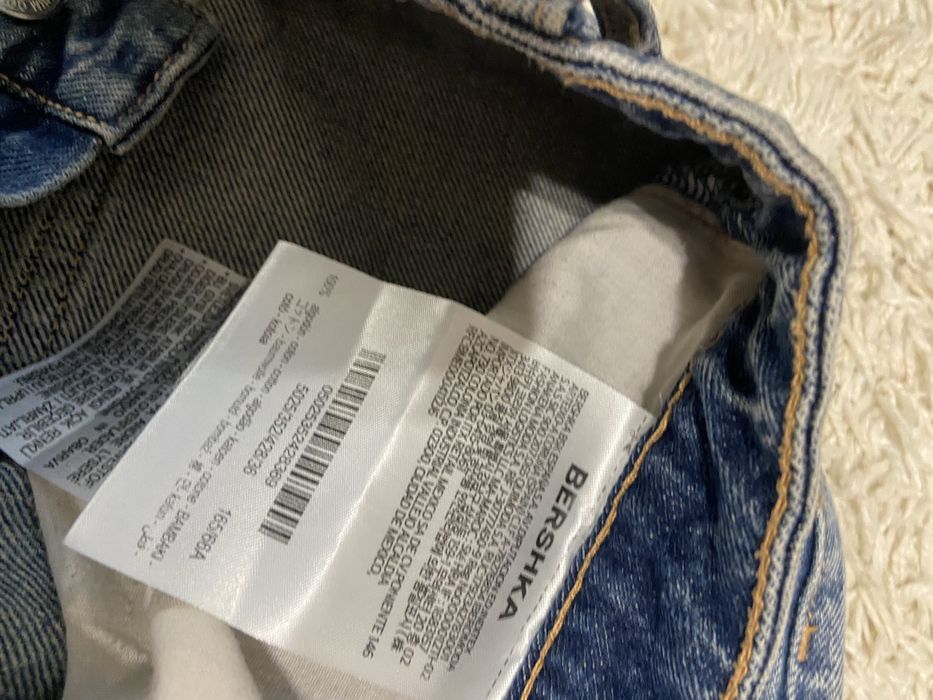 Джинси прямі джинси bershka