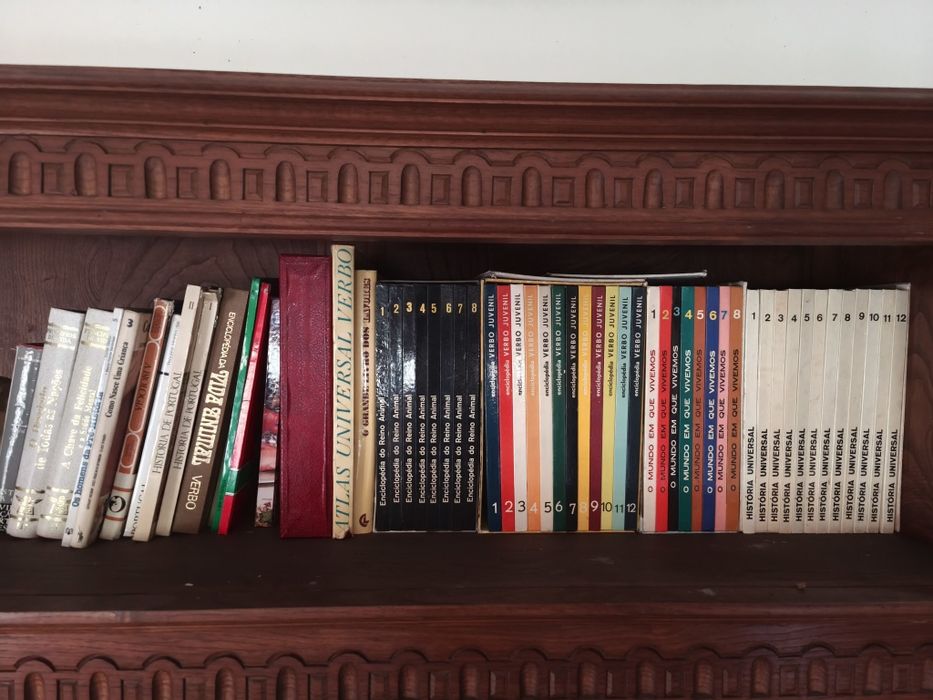 Lote de Livros e Enciclopédias – Mirandela (Venda Conjunta)