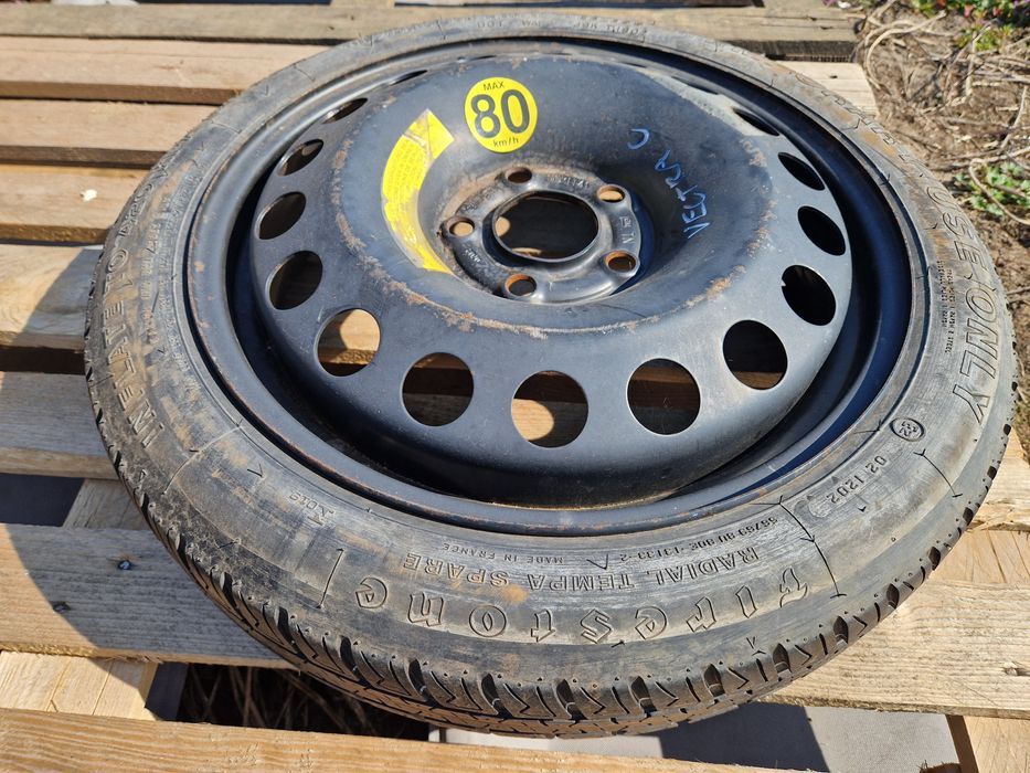 Koło zapasowe Dojazdówka Opel vectra C 5x110