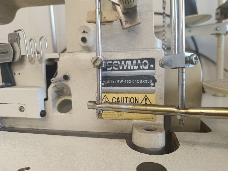 Máquina de clorete e recobrimento Sewmaq