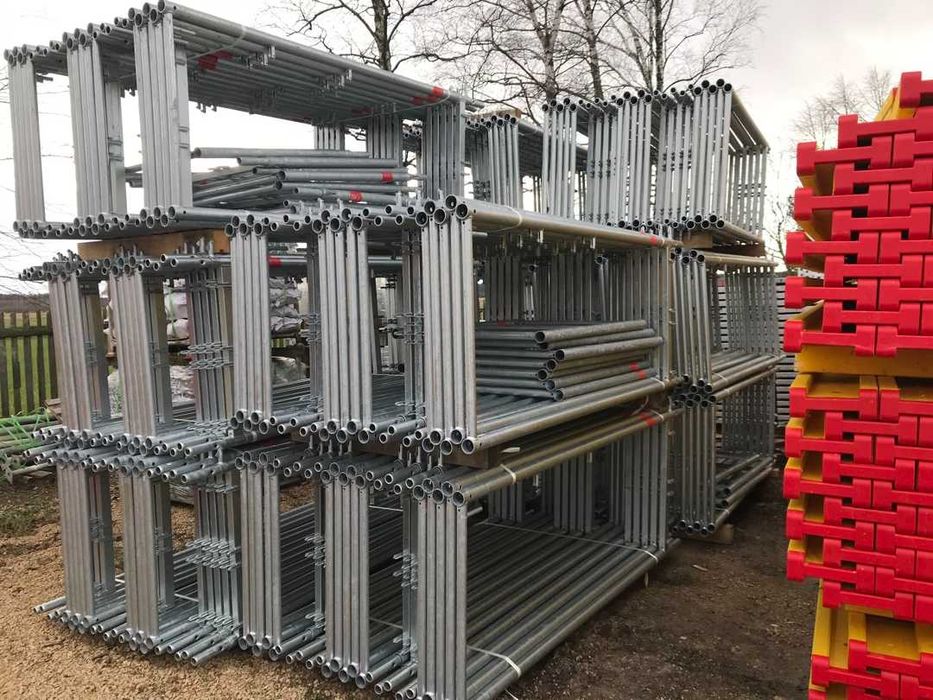 Rusztowanie Pletak 384 m2 Rusztowanie PLETTAC rusztowania fasadowe