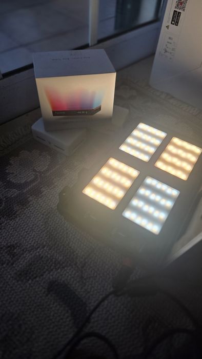 Kit Viagem Aputure MC 4 Luzes RGB