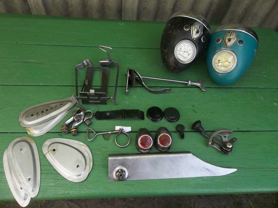 Пластини на бак мотоциклів іж49,іж56,М72,К750