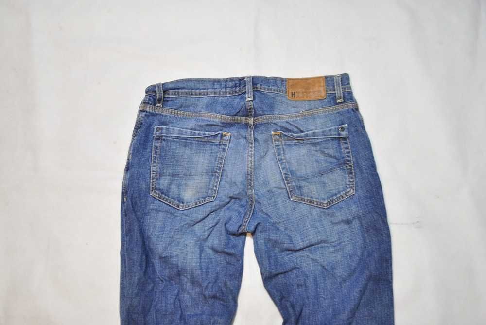 HILFIGER PREMIUM L 90cm 3232 męskie spodnie jeansowe bootcut s6v Tommy