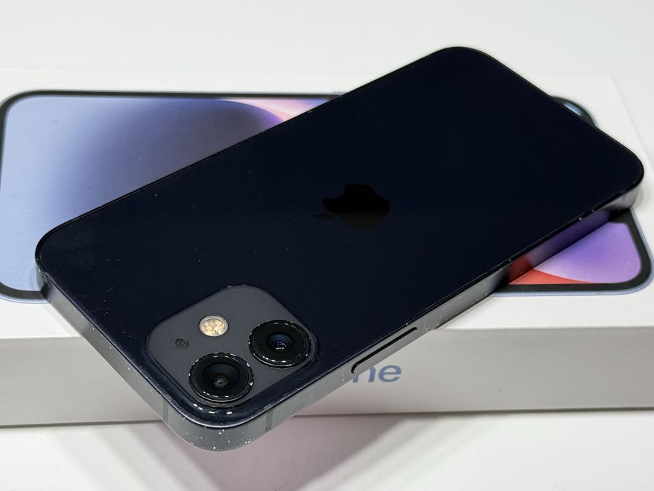 iPhone 12 mini 64 GB Czarny #BDB#Bateria 100%#Komplet #Apple#