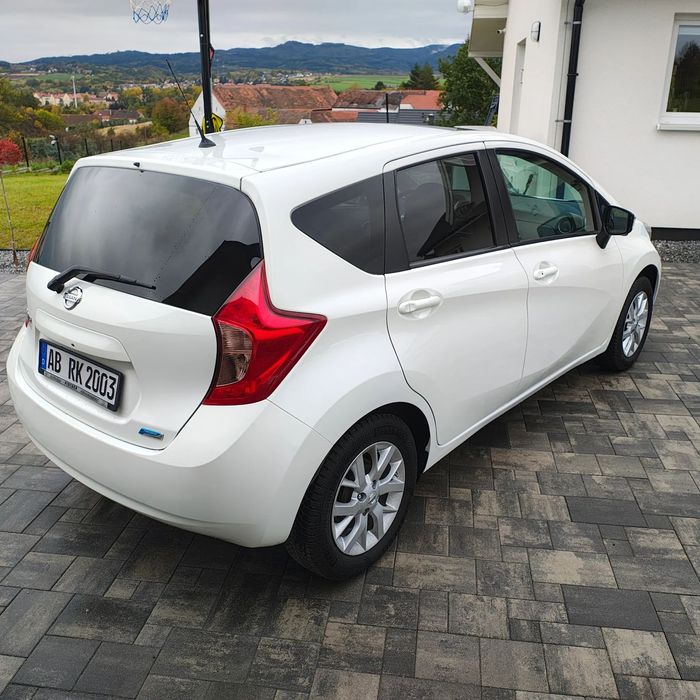 Nissan Note 1,2 benzyna, navi, klima, serwis, niski przebieg, bogate wyposażenie.