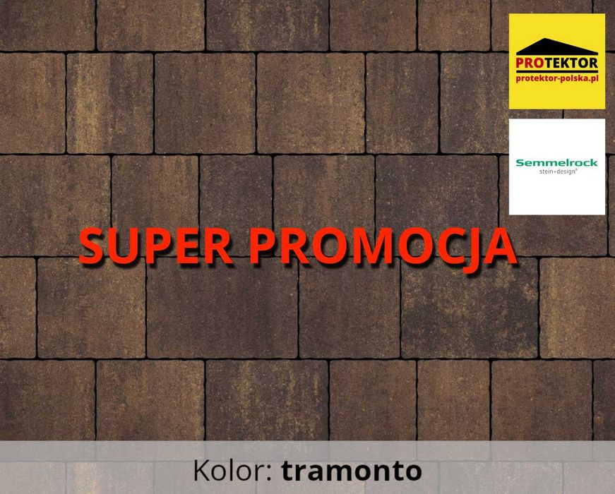kostka brukowa PAVIMO Tramonto SEMMELROCK chodnik taras parking droga