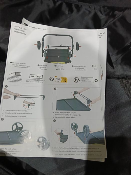 Nowy wózek dla psa do 42kg