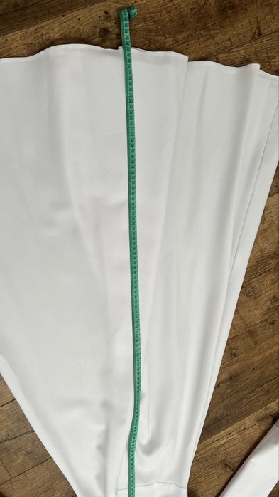 Sukienka komunijna , bolerko ( roz 152-156)dł 125 cm