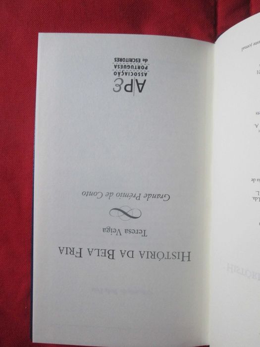 História da Bela Fria, de Teresa Veiga