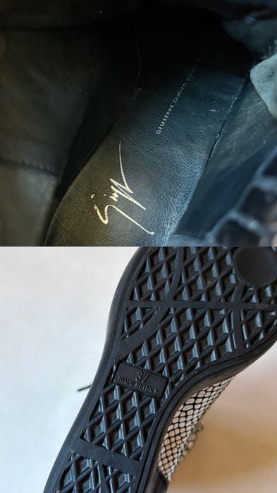 Guiseppe Zanotti Design Python Print Wedge High Top Y2K Sneakers сникерсы на платформе