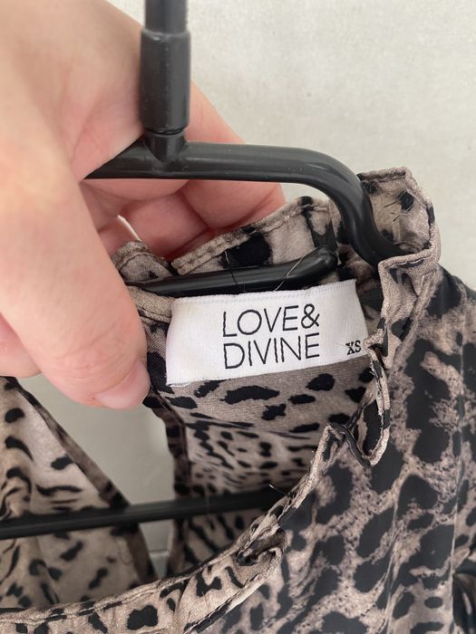 Bluzka w panterkę rozm. XS