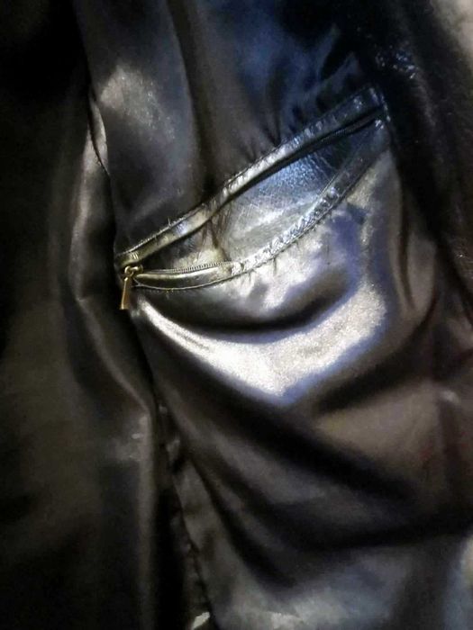 Casaco homem couro genuíno Icono