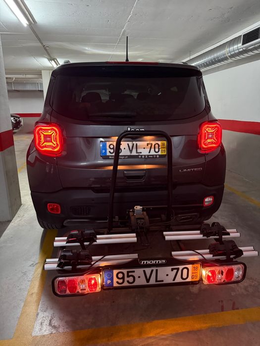 Suporte de bicicleta para reboque.