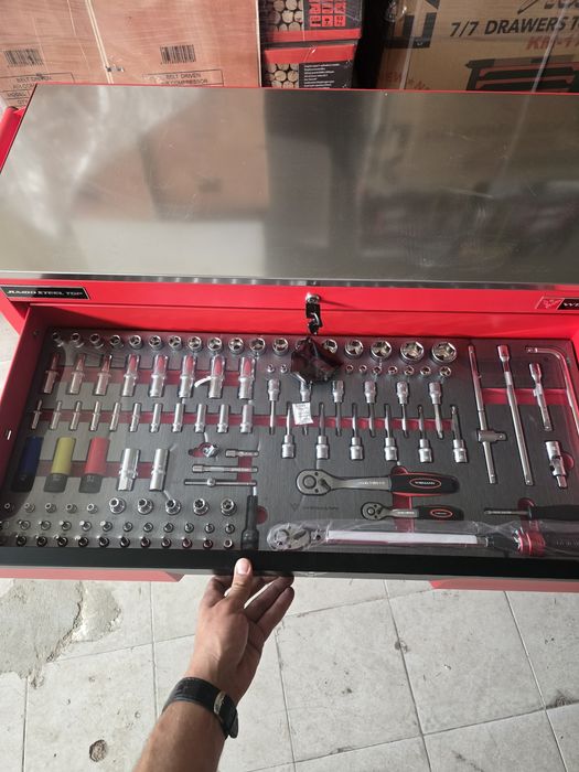 Carrinho de ferramentas 12 gavetas 10 completas novo