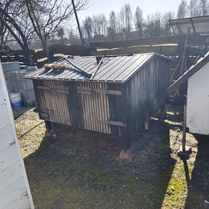 Duży kojec klatka dla królików