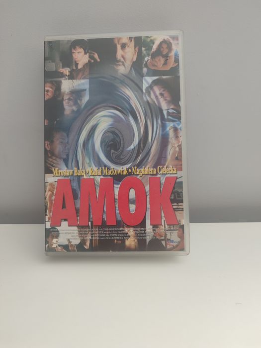 AMOK polski film vhs