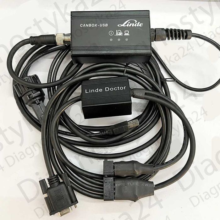 ZESTAW DIAGNOSTYCZNY Linde Wózki Widłowe + Katalogi Części Full ASO PL