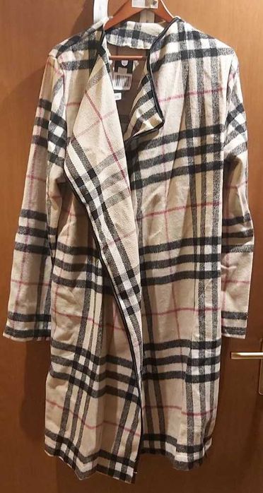 Стильный кашемировый тренч - пальто - кардиган