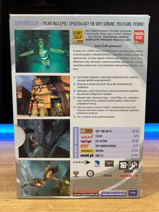 Tomb Raider Legenda (PC PL 2007) kompletne wydanie SuperSeller