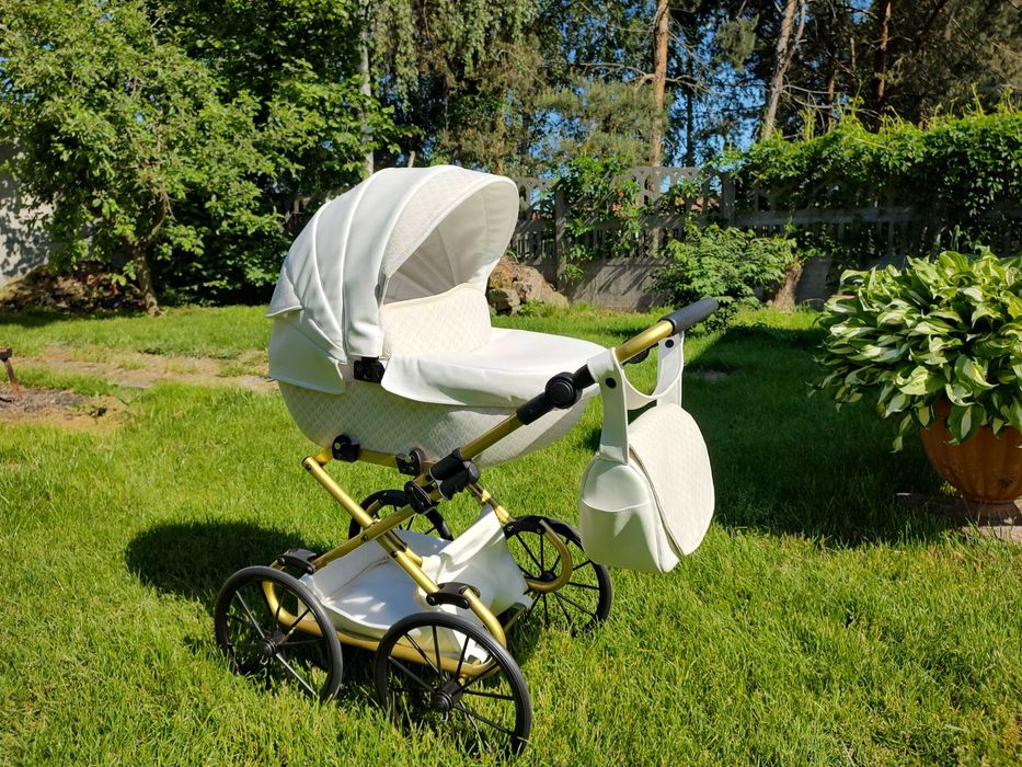 Wózek Dla Lalek DARSI Głęboki+Pościel Do Wózka