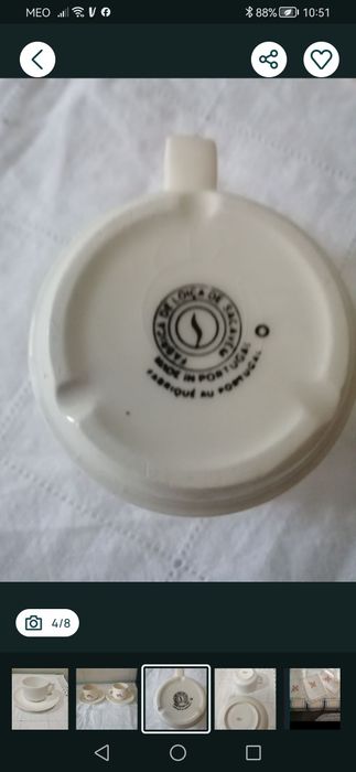 Estrumento para enrolar o cabelo + colher de compota+chávenas VA e Sacavém+panos novos  ponte cruz
Está nova..
Utilizada 2 vezes 
20€