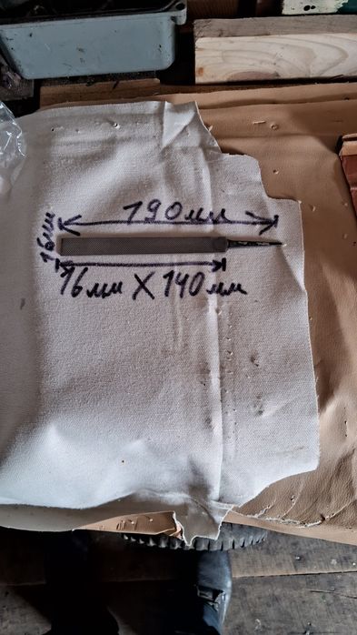 Напильник плоский новий радянський