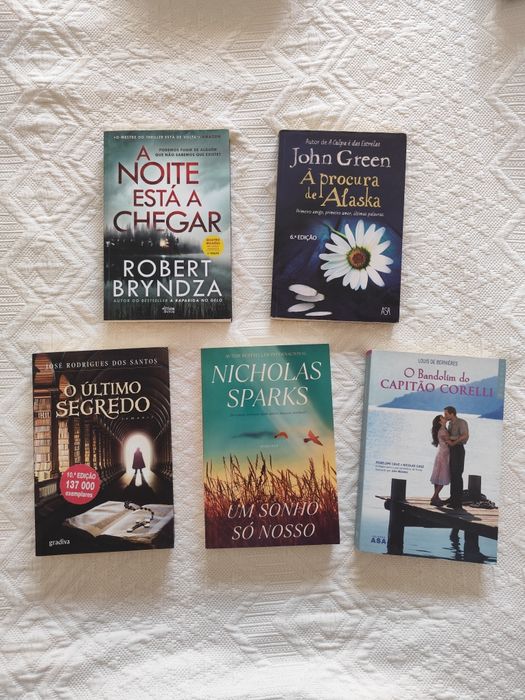 Venda de Livros Bestsellers e famosos