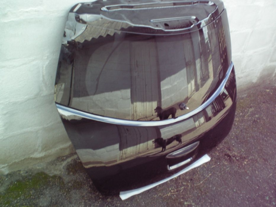 Ляда Nissan Leaf,крышка багажника,задняя дверь,2010-2017,черный,черная