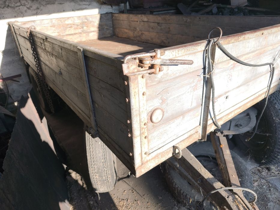 Siewnik konny przerobiony WÓZ PRZYCZEPA