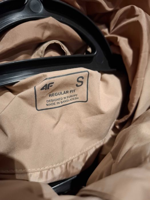 Kurtka Damska Zimowa 4f beżowa