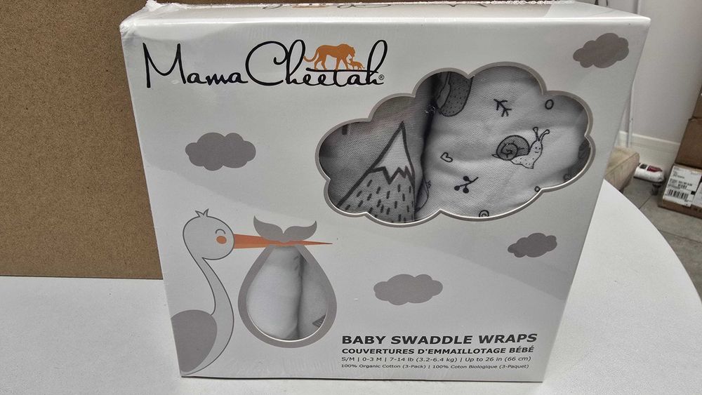 Śpiwór dla niemowląt bawełna Mama Cheetah