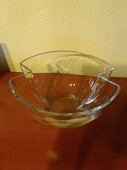 Saladeira fruteira em cristal