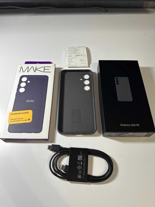 Офіційний Samsung Galaxy S24 FE 8/256GB Graphite ідеальний стан!