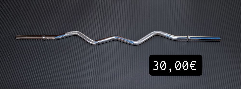 Barra de 6Kg W musculação 120cm  28mm