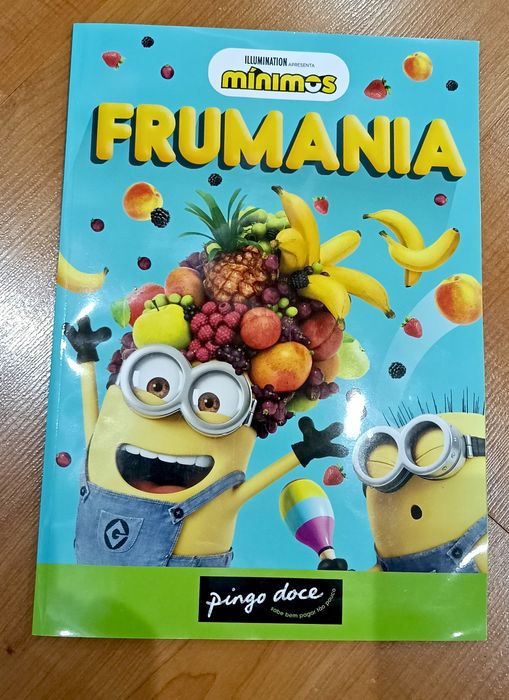 Álbum, das 108 cartas, dos MÍNIMOS, do Pingo Doce, FRUMANIA.

Compl