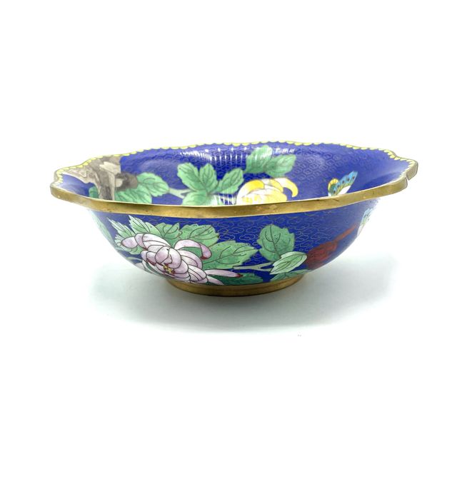 Taça grande cloisonné